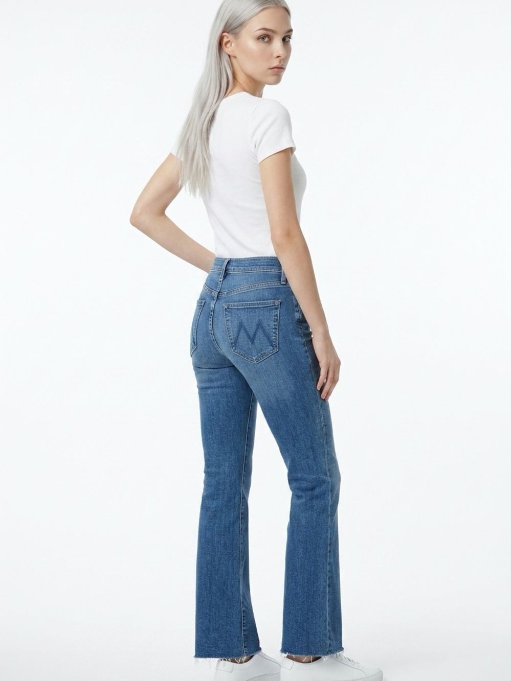 MOTHER | The Weekender Fray Flare Jeans Women’s Size 28 (6)